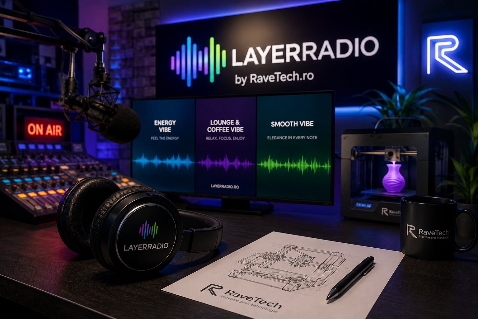 Cine suntem – LayerRadio, parte din RaveTech.ro
