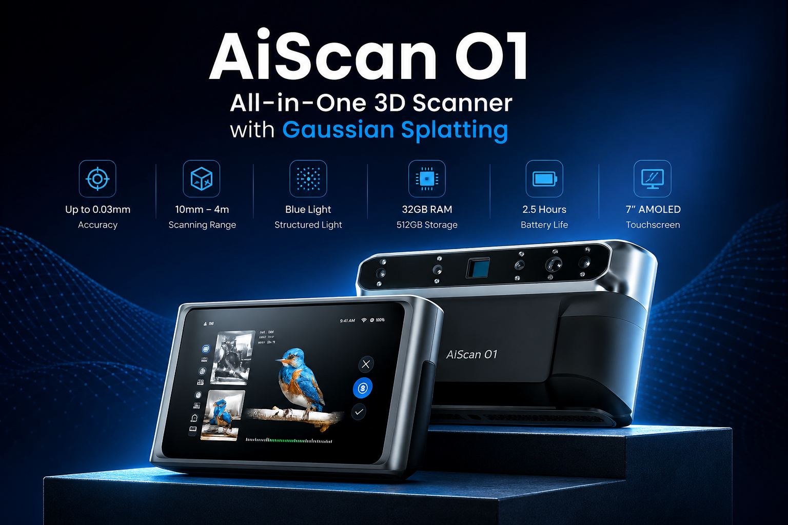 Revoluție sau marketing? AiScan O1 aduce Gaussian Splatting în lumea scanării 3D