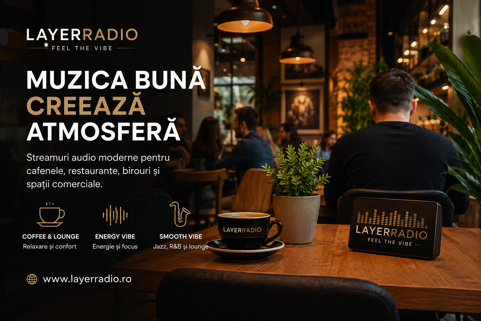 Cum influențează muzica atmosfera dintr-o cafenea modernă